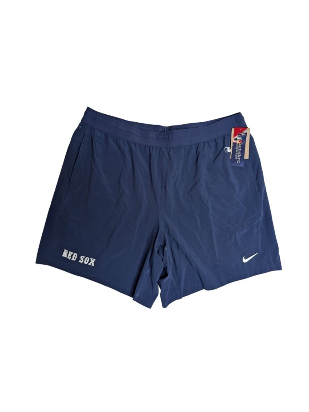 Nike Dri-FIT Boston Red Sox Navy Shorts Mens 4XL MLB Authentic Collection - Picture 9 of 10